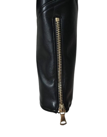 Sia Leather Motorcycle Jacket
