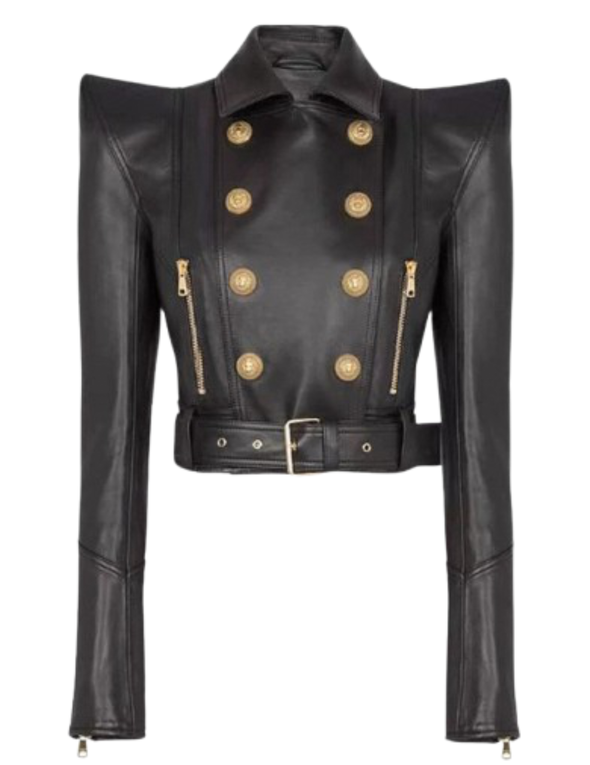 Sia Leather Motorcycle Jacket