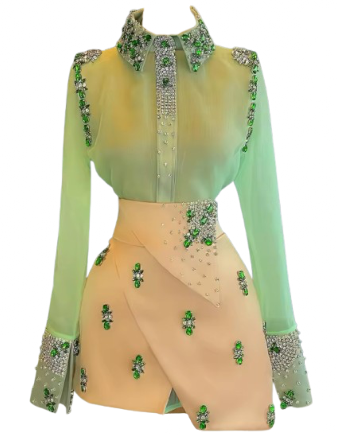 Evie Blouse and Skirt Set