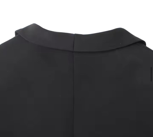 Nora Cropped Tuxedo Jacket