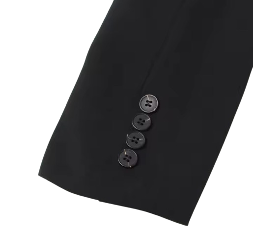 Nora Cropped Tuxedo Jacket
