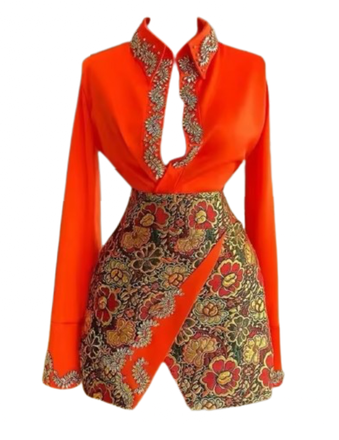 Suzette Blouse and Skirt