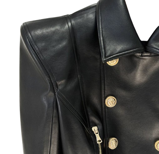 Sia Leather Motorcycle Jacket