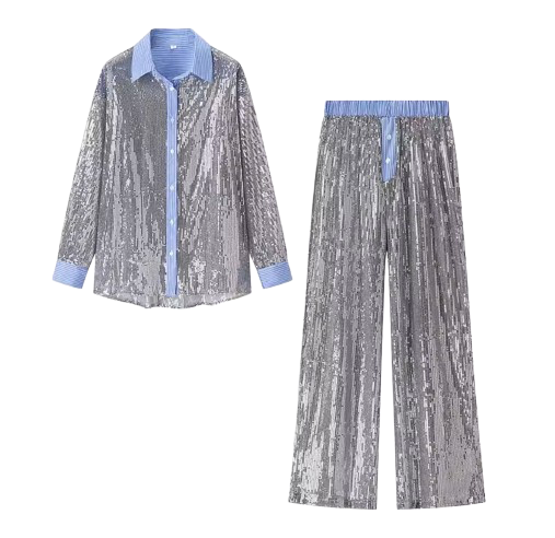 Simone Shirt and Pants Set