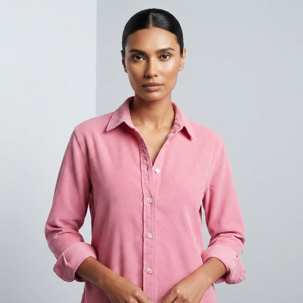 Vintage Pink Denim Shirt