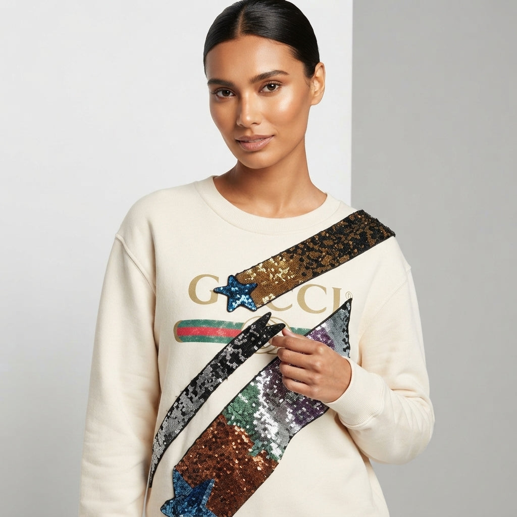 Vintage Sample Piece Sequin Jumper