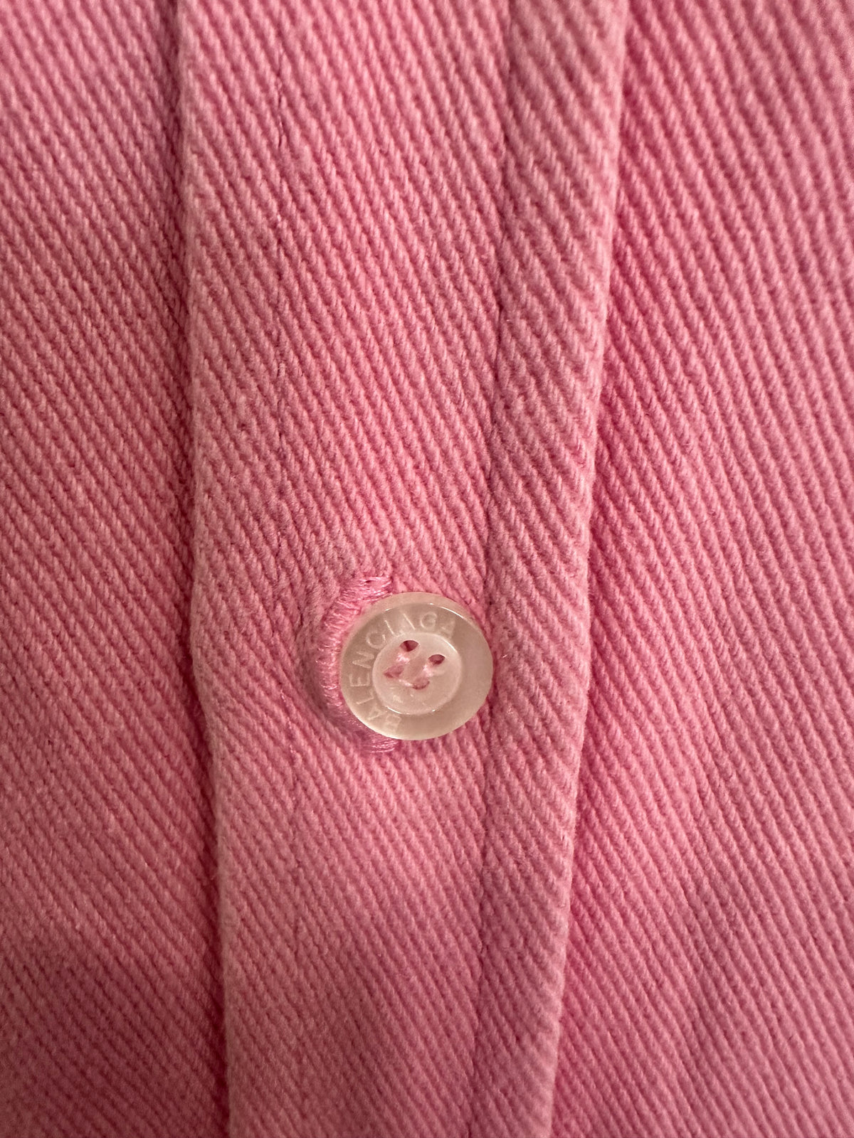 Vintage Pink Denim Shirt