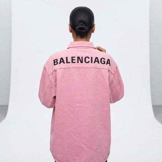 Vintage Pink Denim Shirt