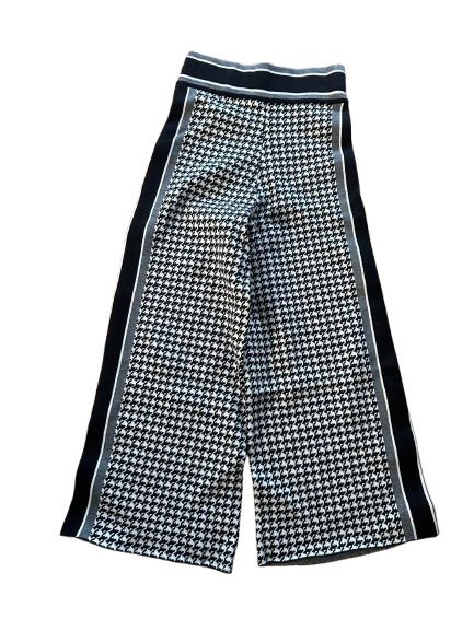 Vintage Houndstooth Knit Pants