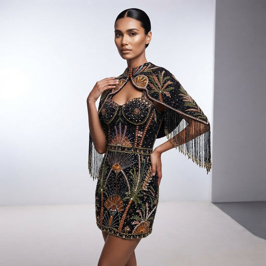 Katerina Dress and Cape